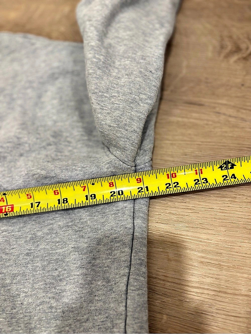 Pact Organic Cotton Fleece Crew Sweatshirt (Watercolor Hearts) in Gray - Picture 7 of 8